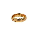 Twisted Open Cuff Ring (316L Stainless Steel)